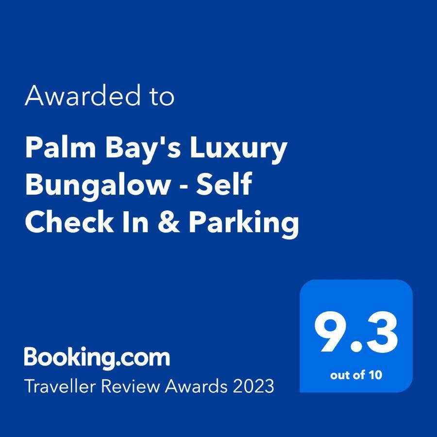 Palm Bay'S Luxury Bungalow - Self Check In & Parking Villa Маргейт Екстериор снимка